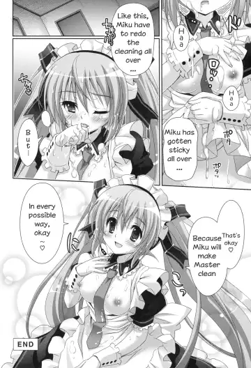 [Suzui Narumi] Miku-san ga Maid Fuku o Kite Iroiro Kirei ni Shitekureru Ohanashi. Fhentai - Page 22