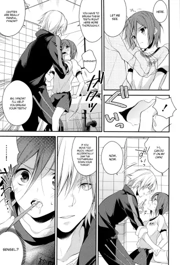 [Seseri] Rin-chan  o Goshigoshi Suru Hon | Brushing little Rin Fhentai - Page 7