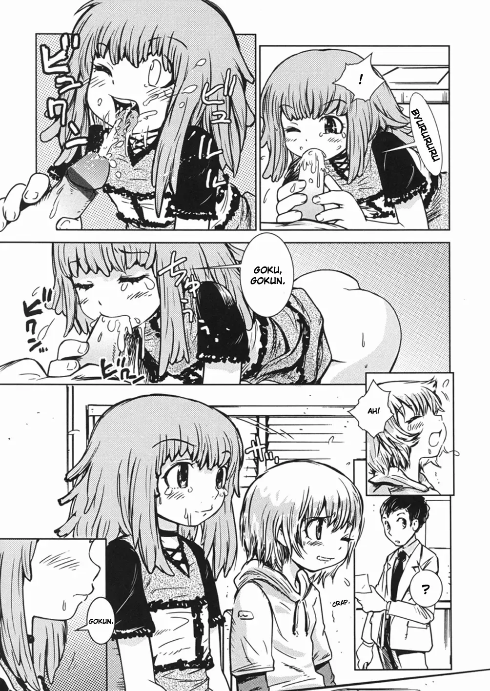 [Minatoya Shunsaku] Nagai Kiss de Kuchi o Fusaide | Sealing your mouth with a long kiss Fhentai - Page 9