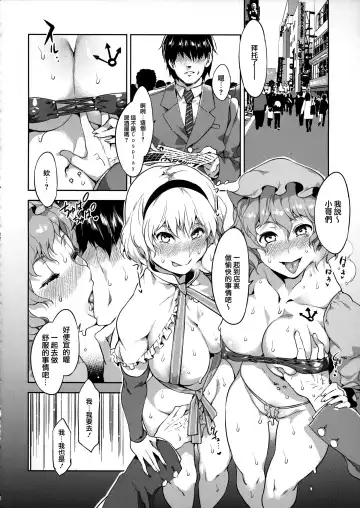 [Mizuryu Kei - Upside Down] Touhou Gensou Houkai Ryou Fhentai - Page 24
