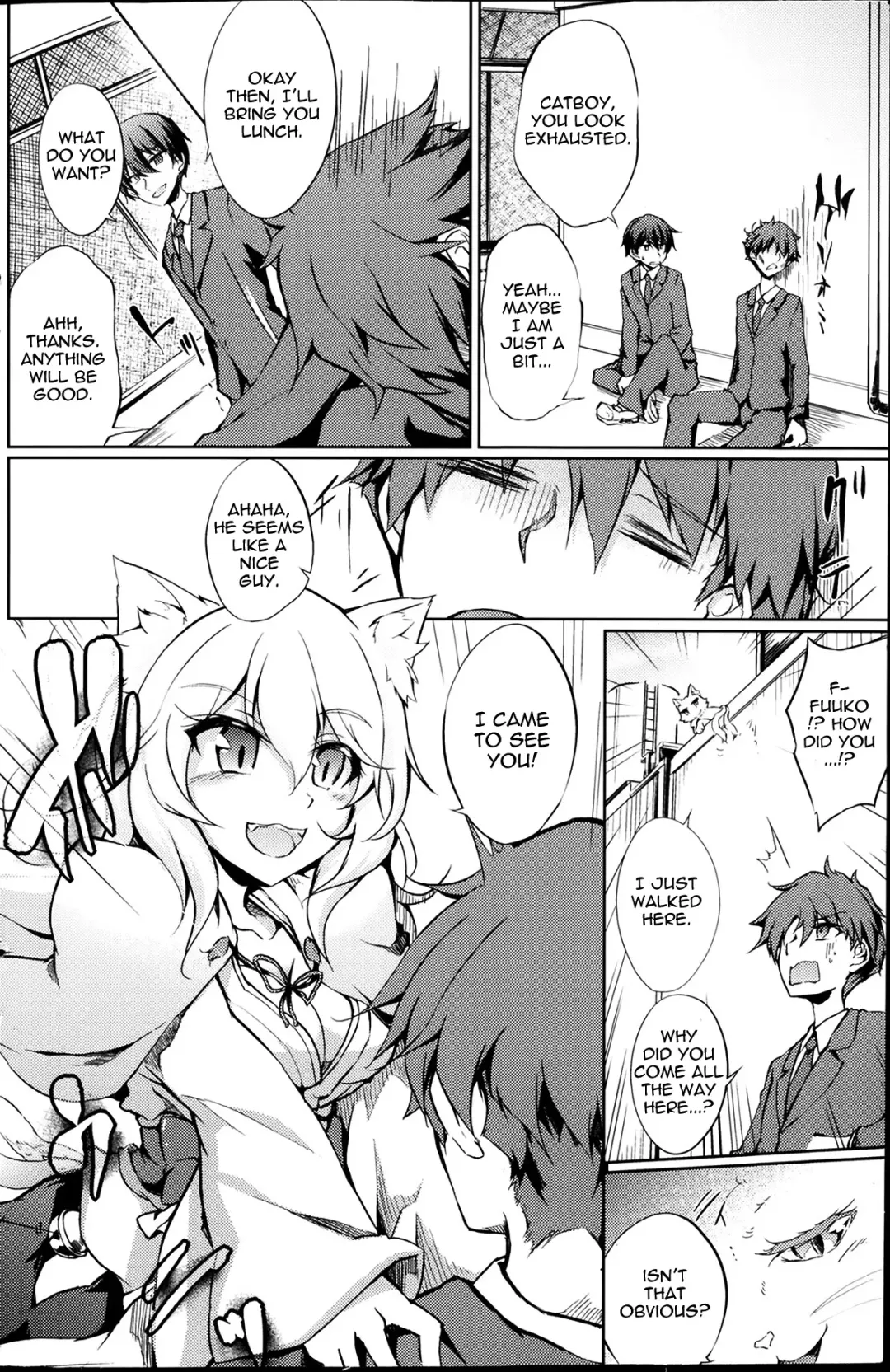 [Amano Chiharu] Nekomata Matsuri no Hyakunensai | Nekomatamatsuri Centennial Fhentai - Page 12