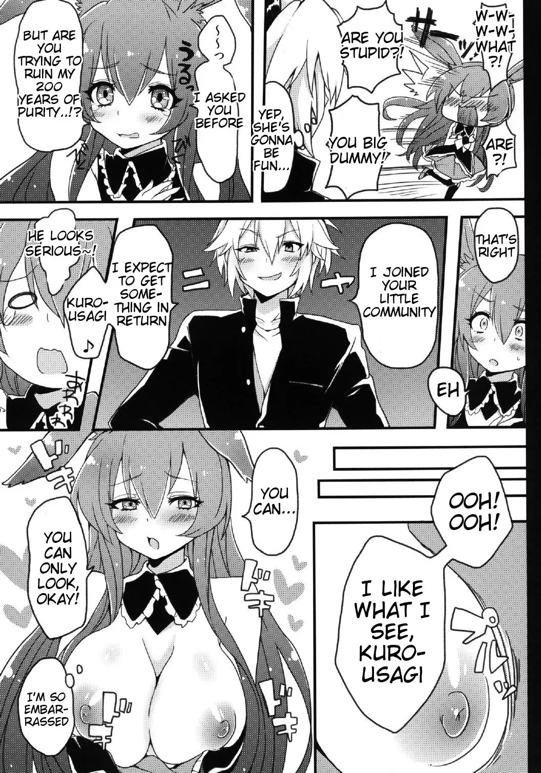 [Akatsuki Kochi] Kurousagi ga Mondaiji ni Okasare chau Sou Desu yo? Fhentai - Page 5