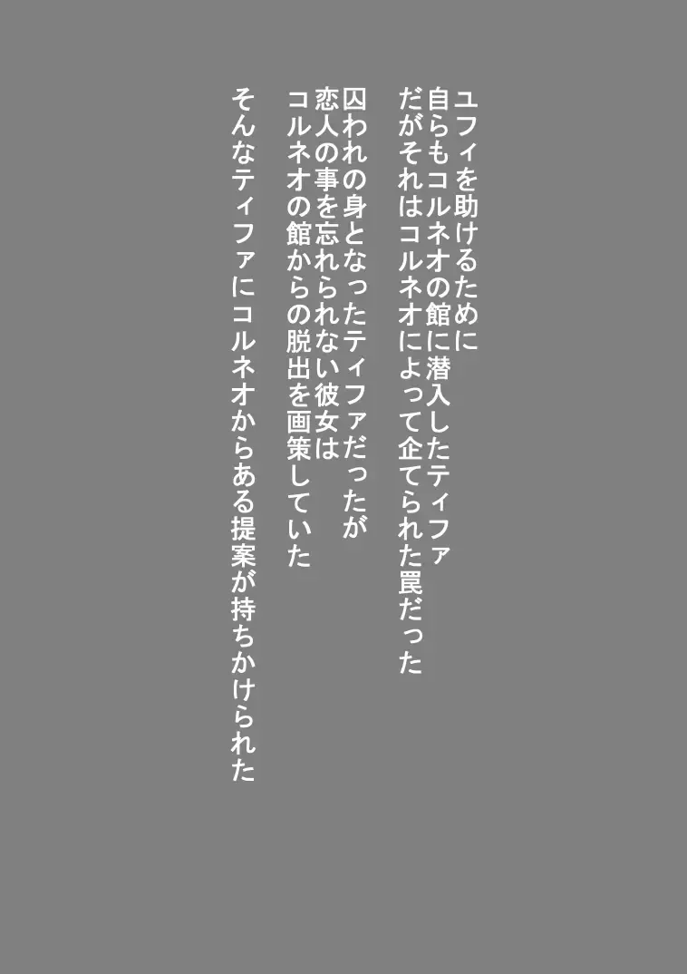 Corneo no Yakata ni Youkoso - Tifa Hen Fhentai - Page 2