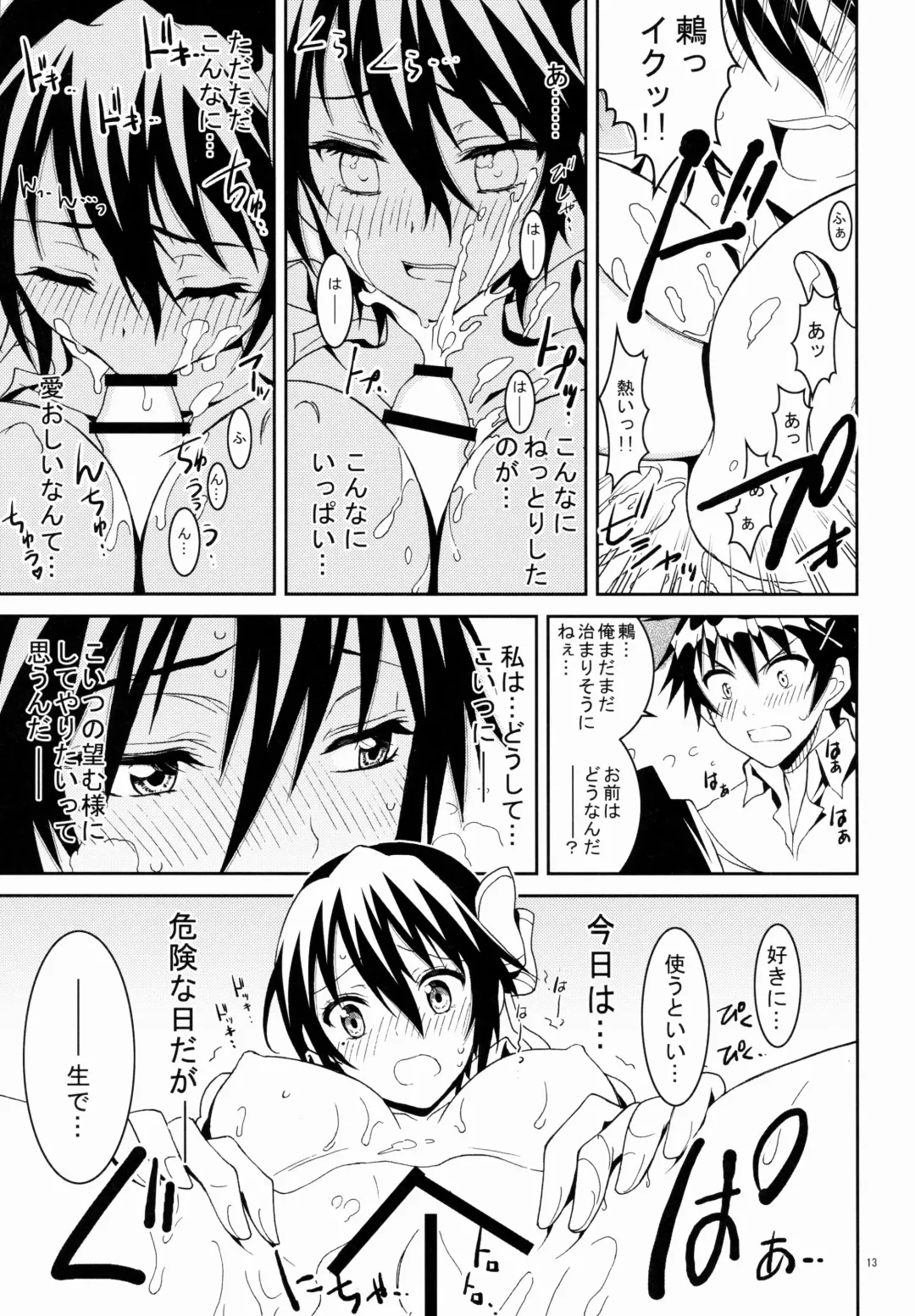 [Kaishaku] Nisenisekoi 3 Fhentai - Page 13