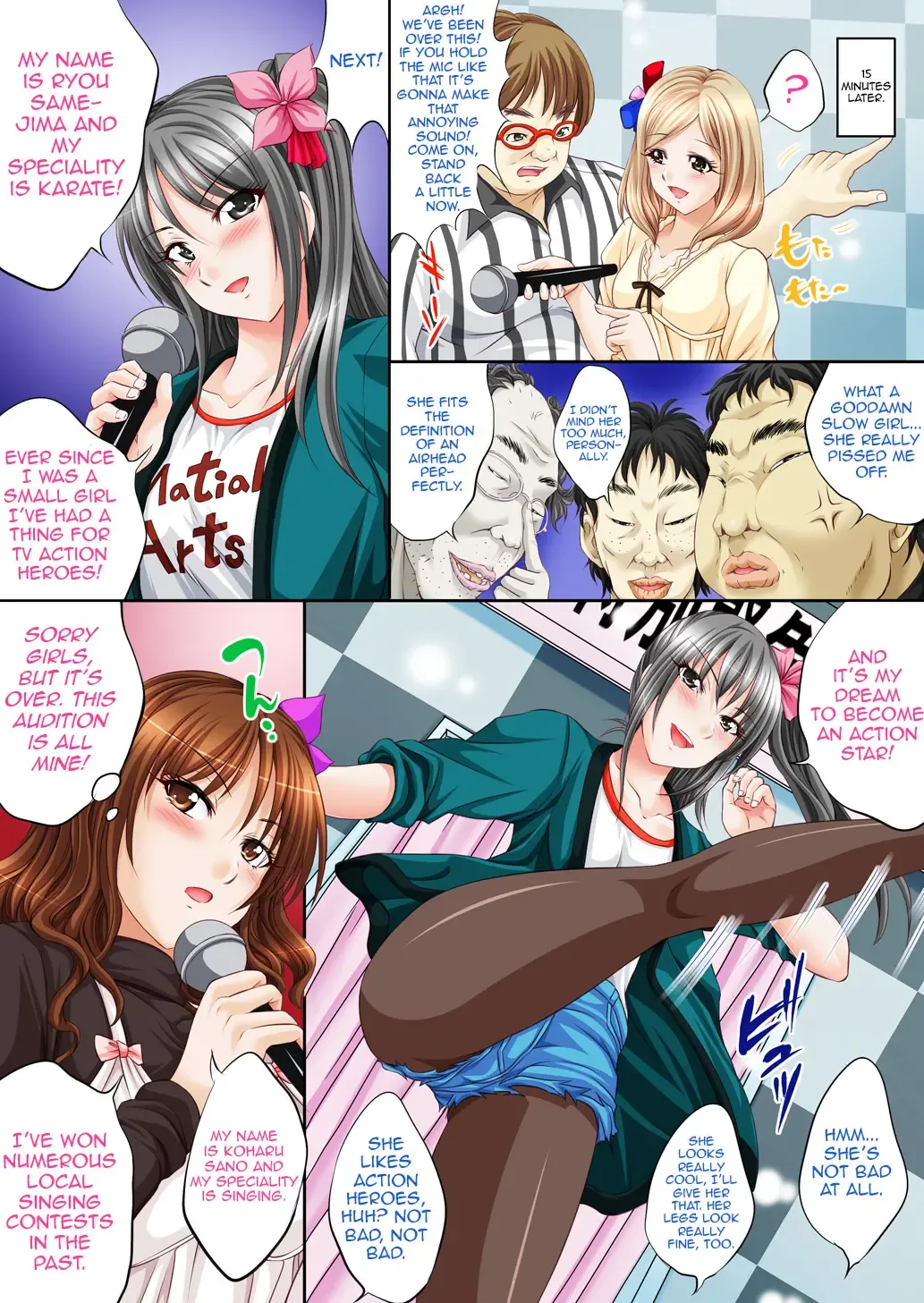 [Nao Takami] Idol Himitsu Audition ~Idol ni Nareru Nara Kimomen Nimo Taete Miseru!~ Fhentai - Page 9