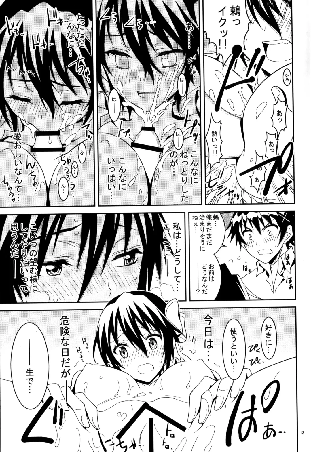 [Kaishaku] Nisenisekoi 3 Fhentai - Page 12