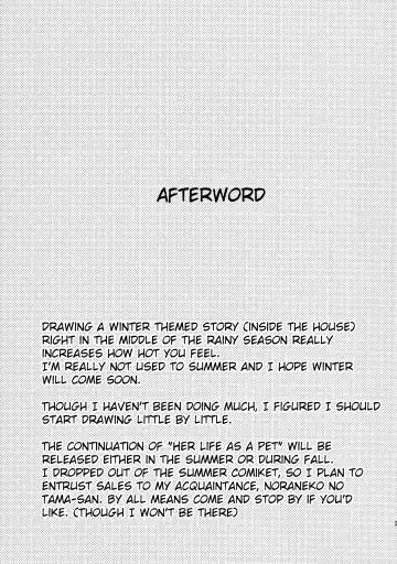 [Hitsuji Hako] Kanojo no Pet Jinsei 2 Fhentai - Page 23