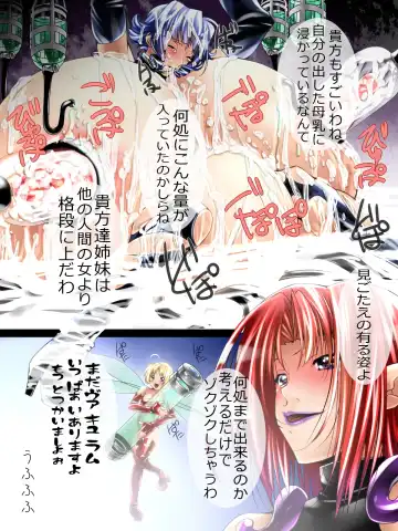 [Shizuki Shuya] Kaitou Bakunyuu Shimai ~Yokubou no Hate~ Fhentai - Page 24