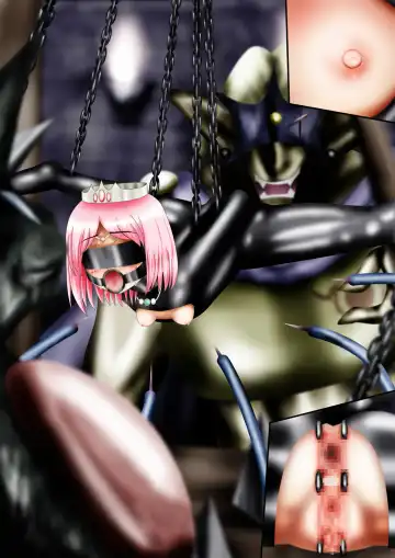 Fushigi Sekai -Mystery World- Nonona 21 ~Torawareta Ohime-sama, Majou no Kikai Choukyou Ingoumonkan~ Fhentai - Page 126