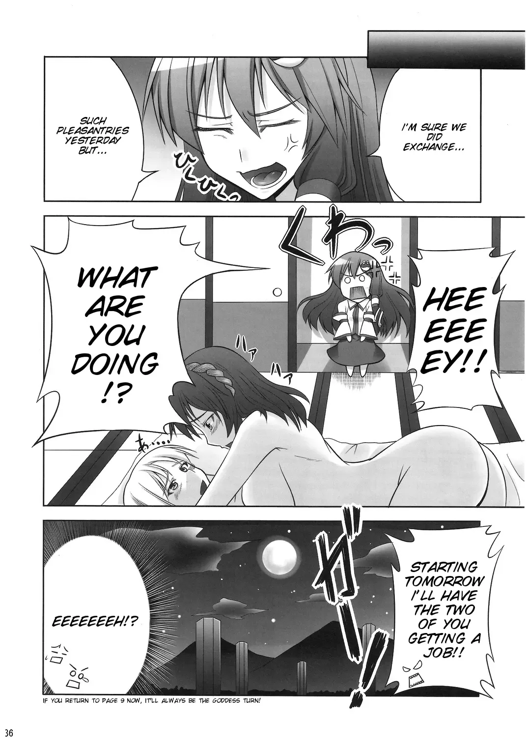 [Tel] Zu~tto Kami-sama-tachi no Turn! Fhentai - Page 36