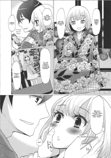 [Sakai Ringo] Hinata to Iku ♥ 1-Paku 2-Ka no Onsen Ryokou Fhentai - Page 13