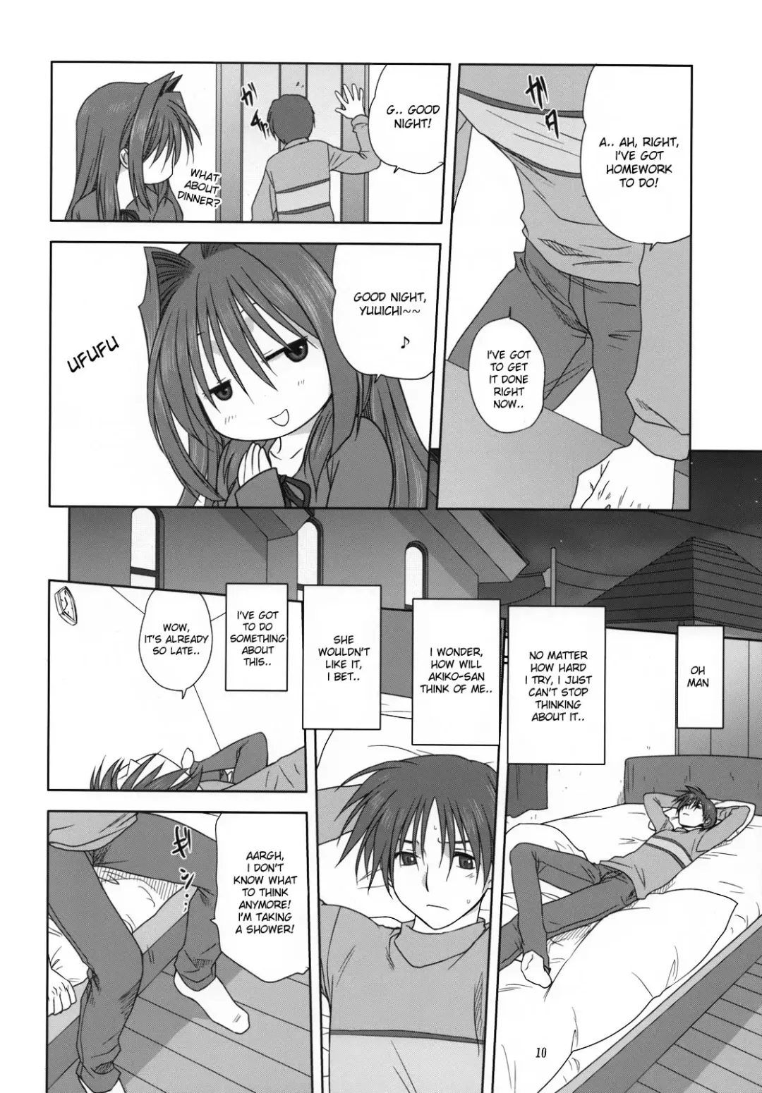 [Mitarashi Kousei] Akiko-san to Issho 3 Fhentai - Page 9