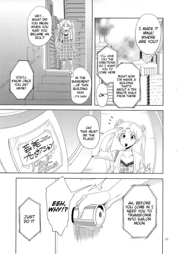 [Yu-ri] Idol Senshi ni Oshioki! | Punish the Sailor Warrior! Fhentai - Page 22