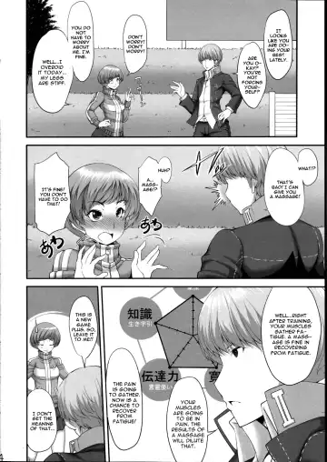 [Sakula] Chie-chan no Spats de Asshi Shitai Tokkun no Atode | I Wanna Pound Chie through her Leggings Fhentai - Page 5