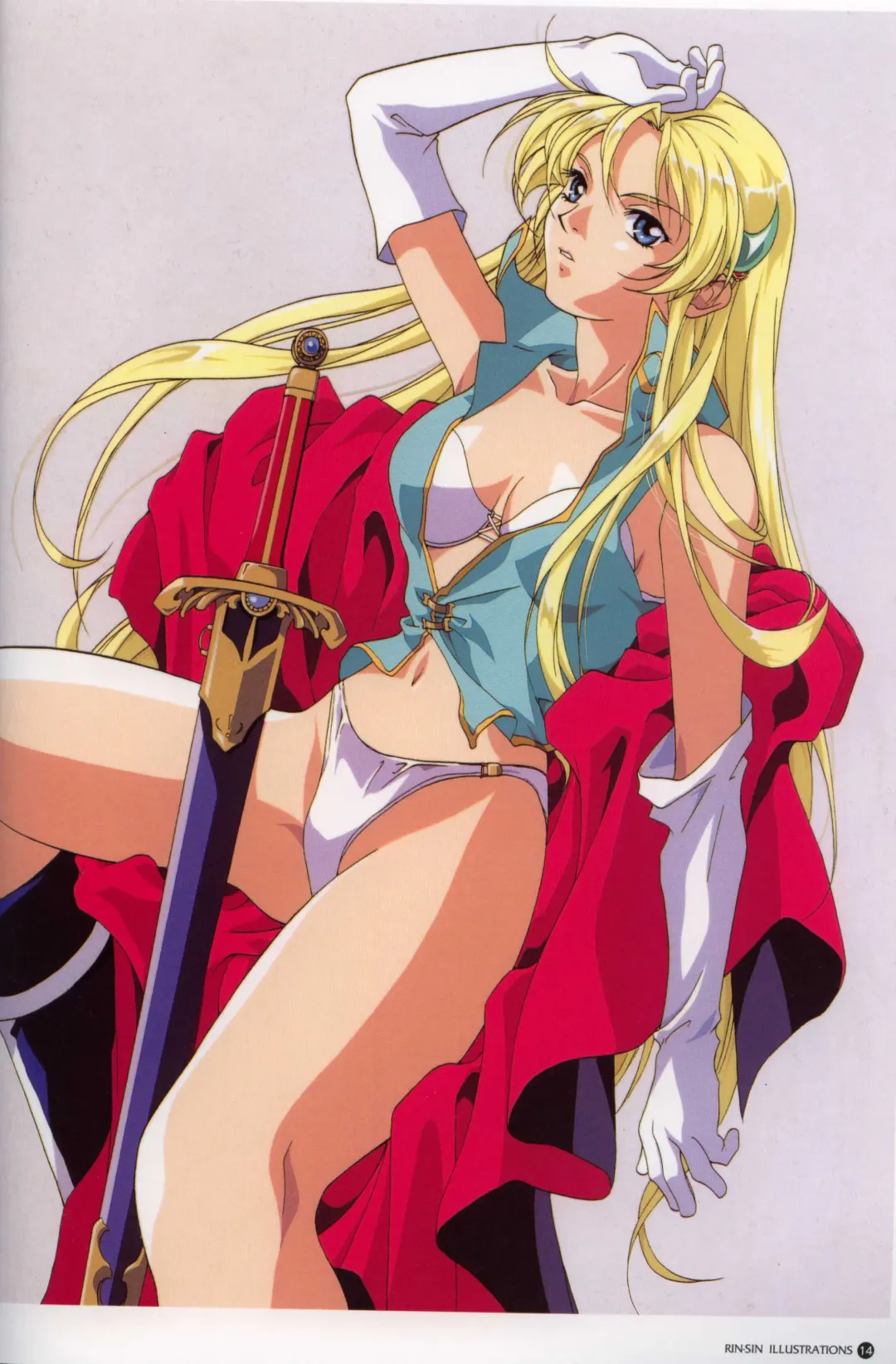 [Rin Sin] Rin Sin Jisen Gengashuu - RINSIN ILLUSTRATIONS Fhentai - Page 15