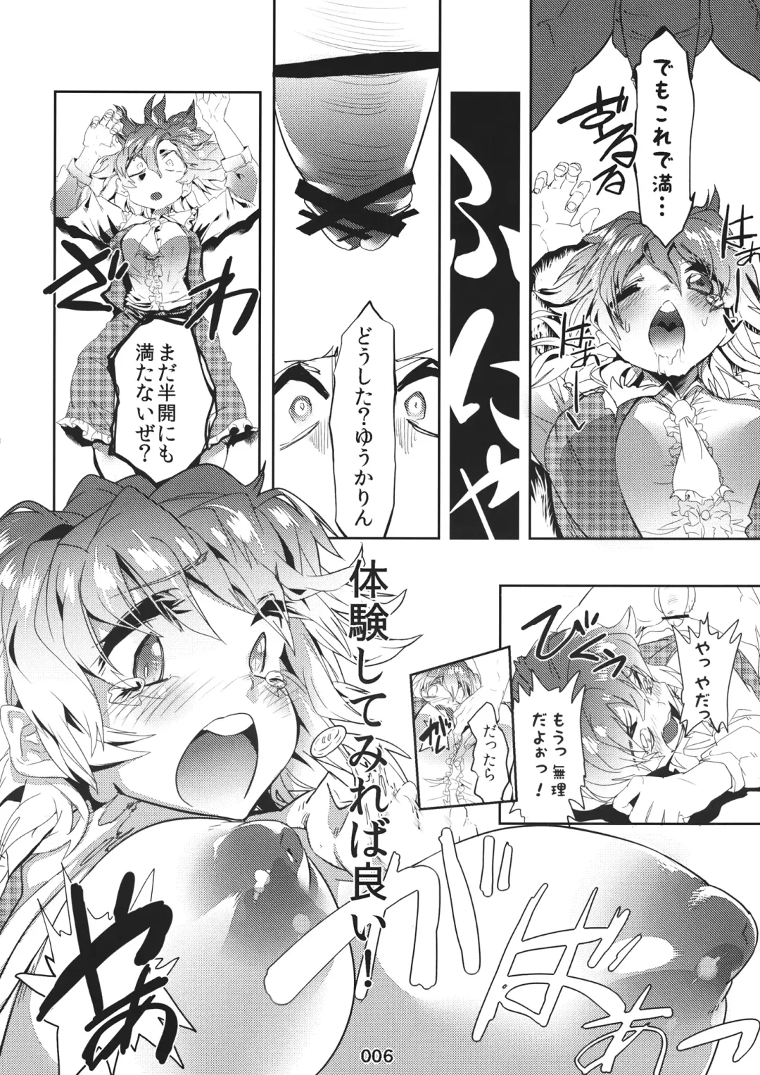 [Sigmarion] Kazami Yuuka's Penis Blossom Garden Fhentai - Page 7