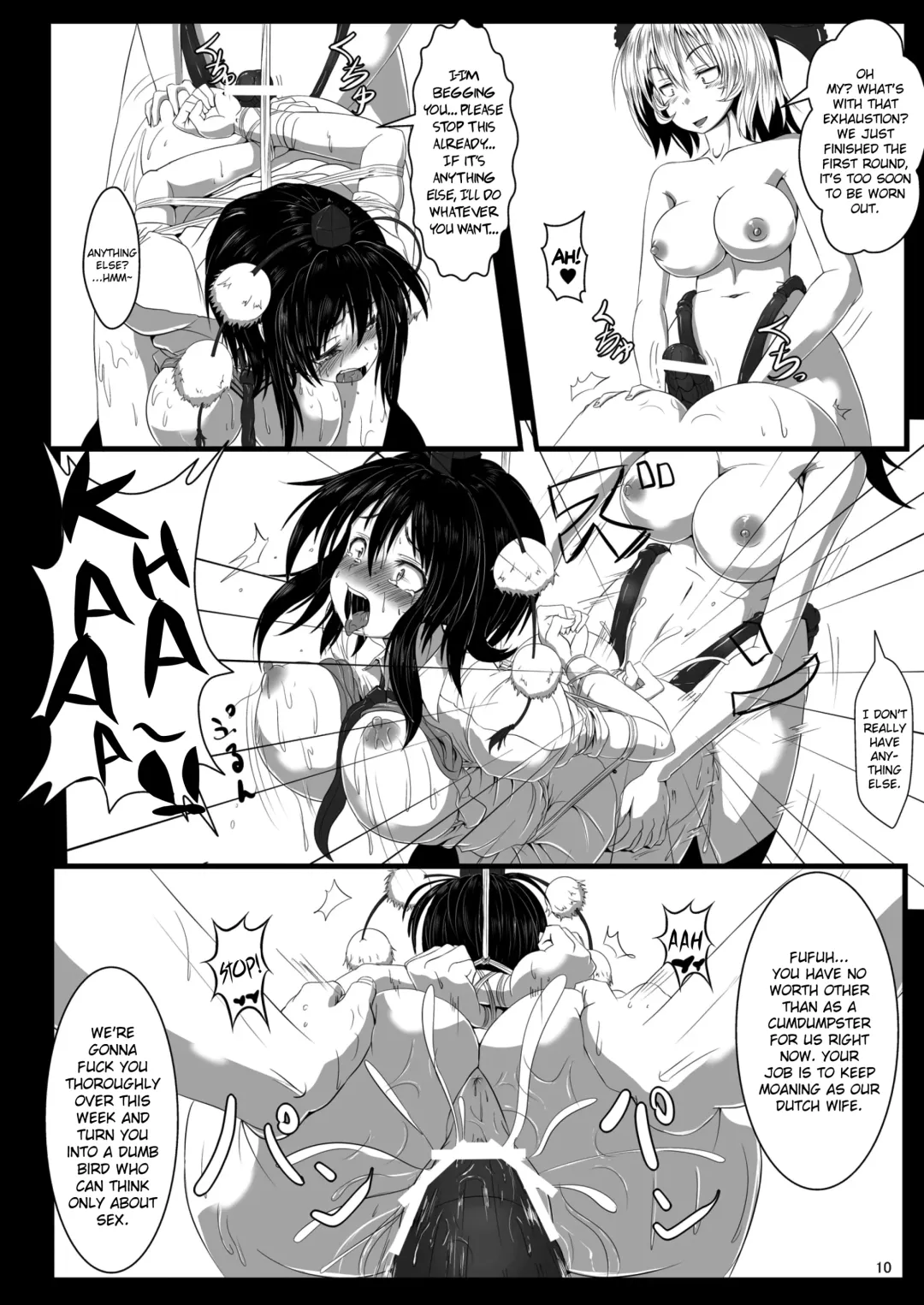 [Kumoemon] Shokubaku Ni ~Karasu Choukyou~ Fhentai - Page 11