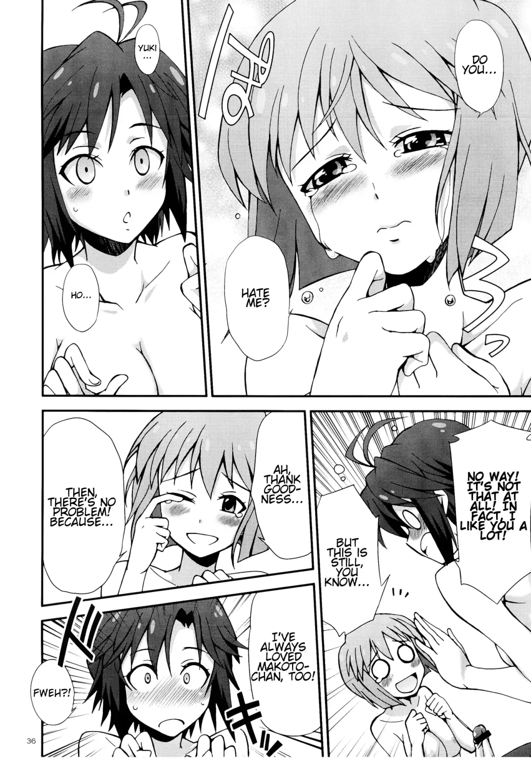 [Gekka Kaguya] THE iDOLM@STER MOHAERU Fhentai - Page 36