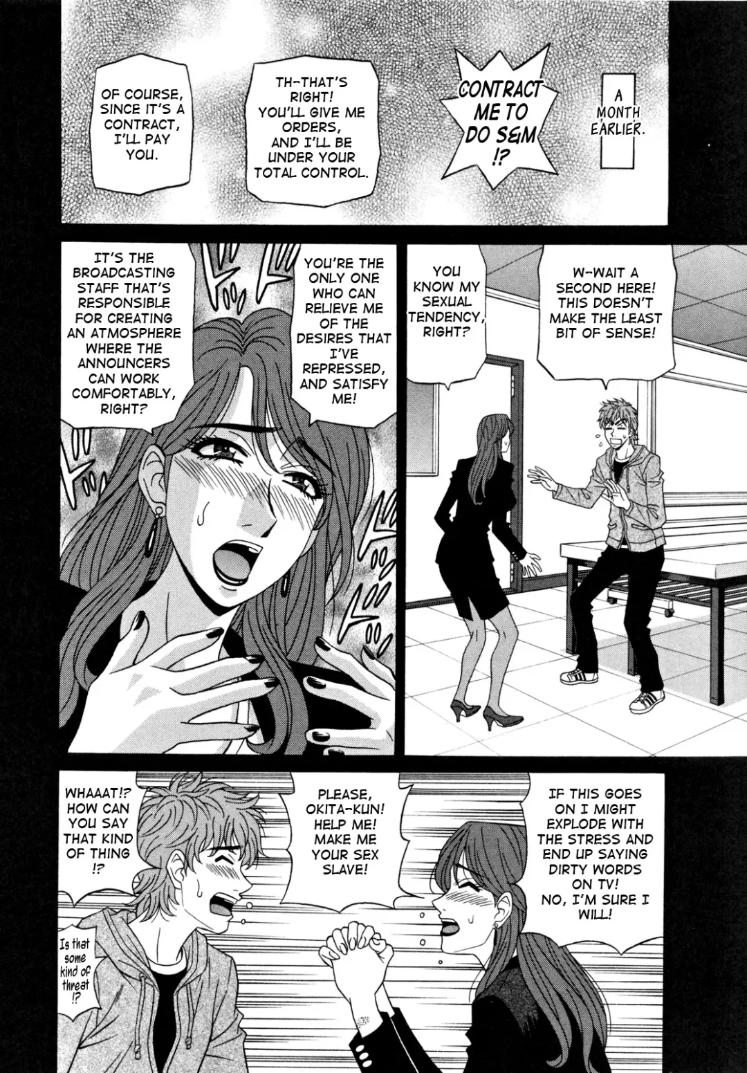 [Ozaki Akira] Hitozuma Announcer Nama-Honban Fhentai - Page 36