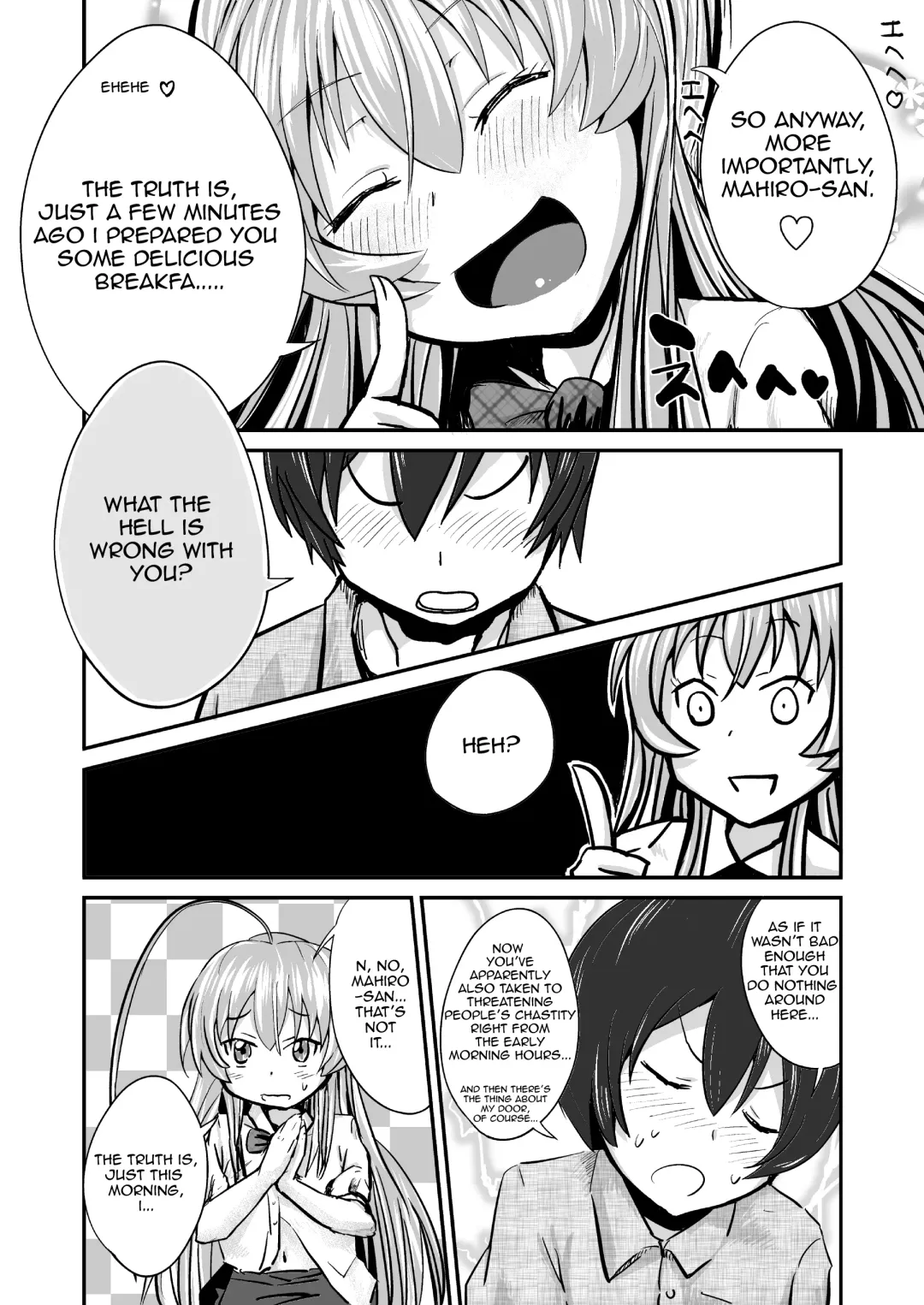 [Igakino Agenasu] I Have Been Completely Violated By Kuuko and Mahiro-san, So Please Sit Down and Get a Good Eyeful of It Fhentai - Page 5