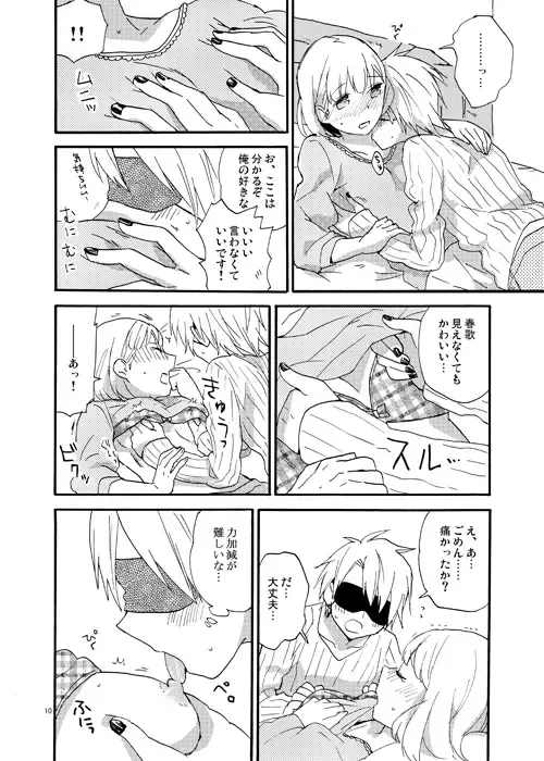 [Kage] Mienakereba Kowakunai Fhentai - Page 9