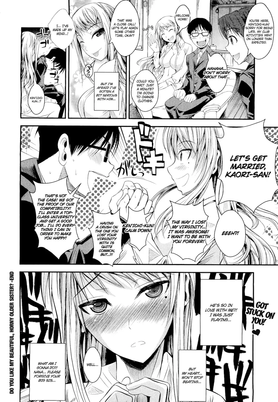 [Fuetakishi] Kirei de Yarashii Oneesan wa, Suki Desuka? | Do You Like My Beautiful, Horny Older Sister? Fhentai - Page 24