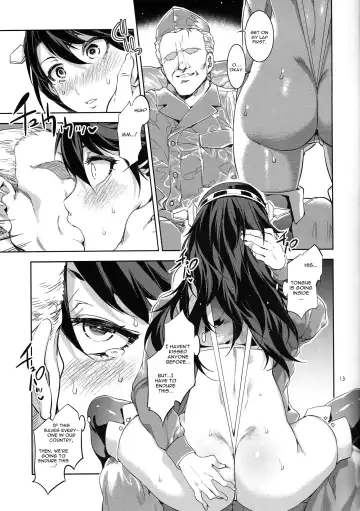 [Mizuryu Kei] RAA-Tokushu ian senkan Haruna | RAA - Special Comfort Fleet Woman Haruna Fhentai - Page 13