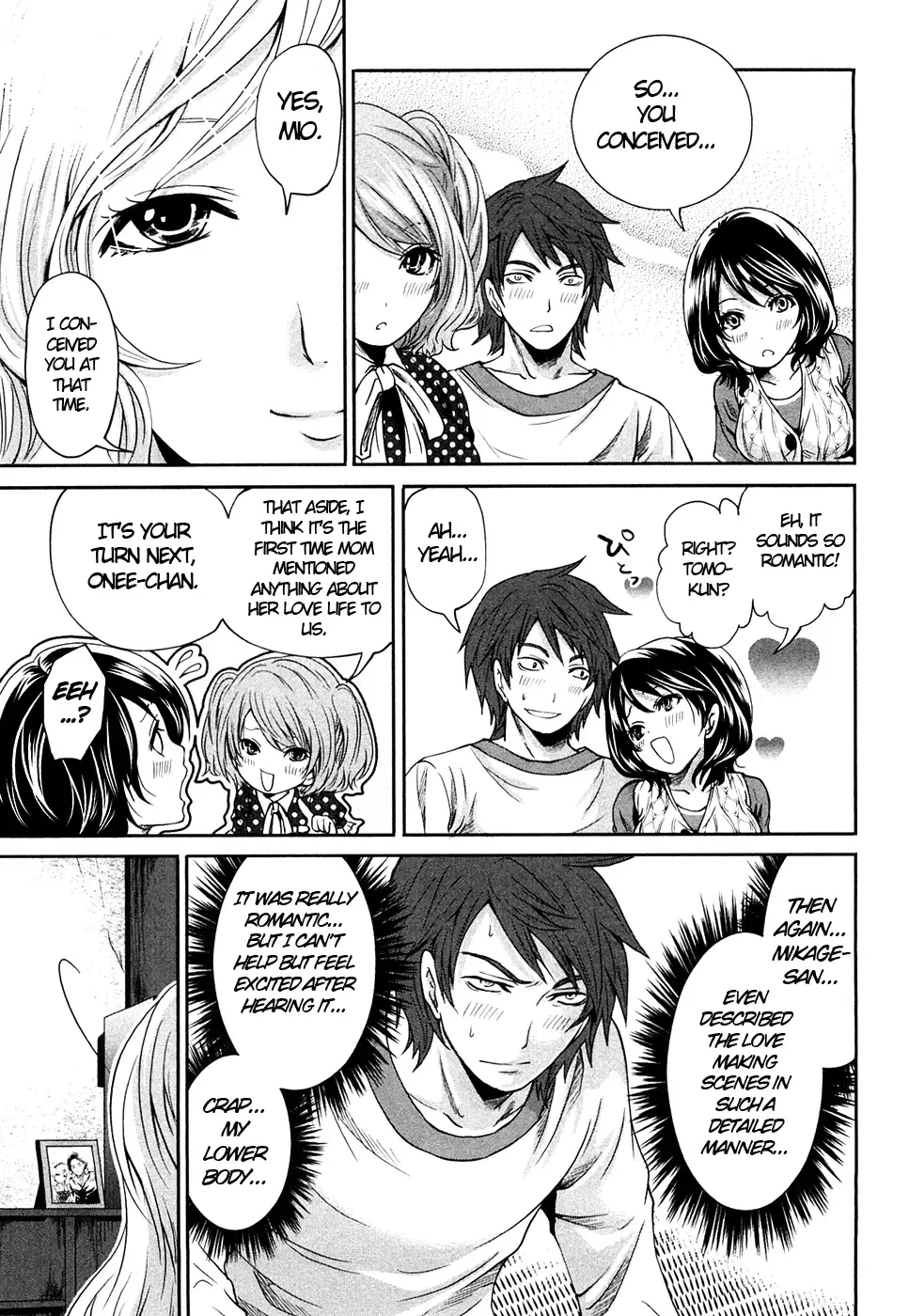 [Miyahara Ayumu] Shimoeda-san chi no Akarui Shokutaku | The Shimoedas, a poor but happy circle Fhentai - Page 110