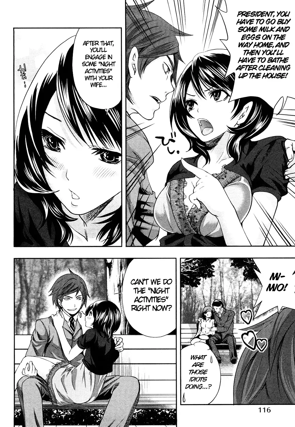 [Miyahara Ayumu] Shimoeda-san chi no Akarui Shokutaku | The Shimoedas, a poor but happy circle Fhentai - Page 119