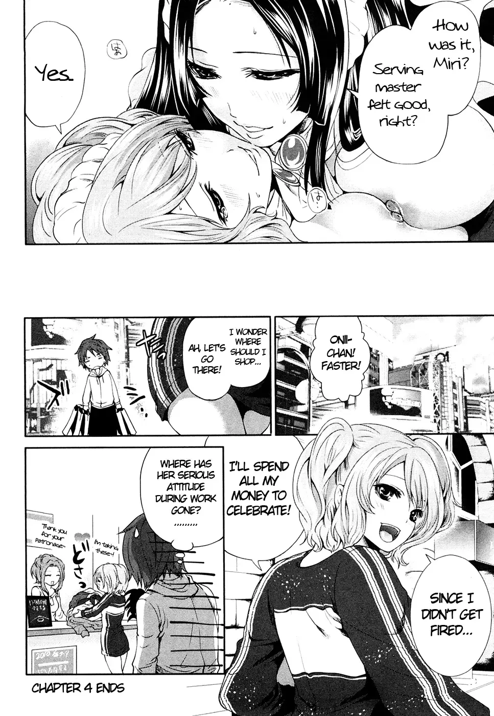 [Miyahara Ayumu] Shimoeda-san chi no Akarui Shokutaku | The Shimoedas, a poor but happy circle Fhentai - Page 91