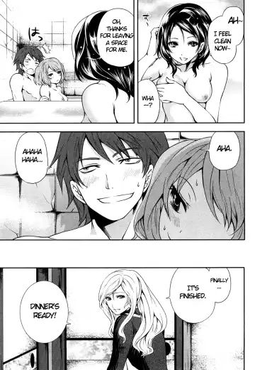 [Miyahara Ayumu] Shimoeda-san chi no Akarui Shokutaku | The Shimoedas, a poor but happy circle Fhentai - Page 28