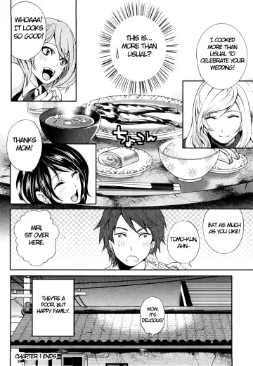[Miyahara Ayumu] Shimoeda-san chi no Akarui Shokutaku | The Shimoedas, a poor but happy circle Fhentai - Page 29