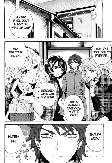 [Miyahara Ayumu] Shimoeda-san chi no Akarui Shokutaku | The Shimoedas, a poor but happy circle Fhentai - Page 51