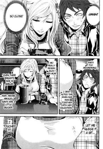 [Miyahara Ayumu] Shimoeda-san chi no Akarui Shokutaku | The Shimoedas, a poor but happy circle Fhentai - Page 54