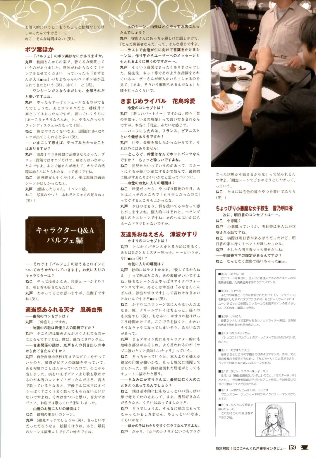 [Nekonyan] Chocolate & Parfait Visual Fanbook Fhentai - Page 159