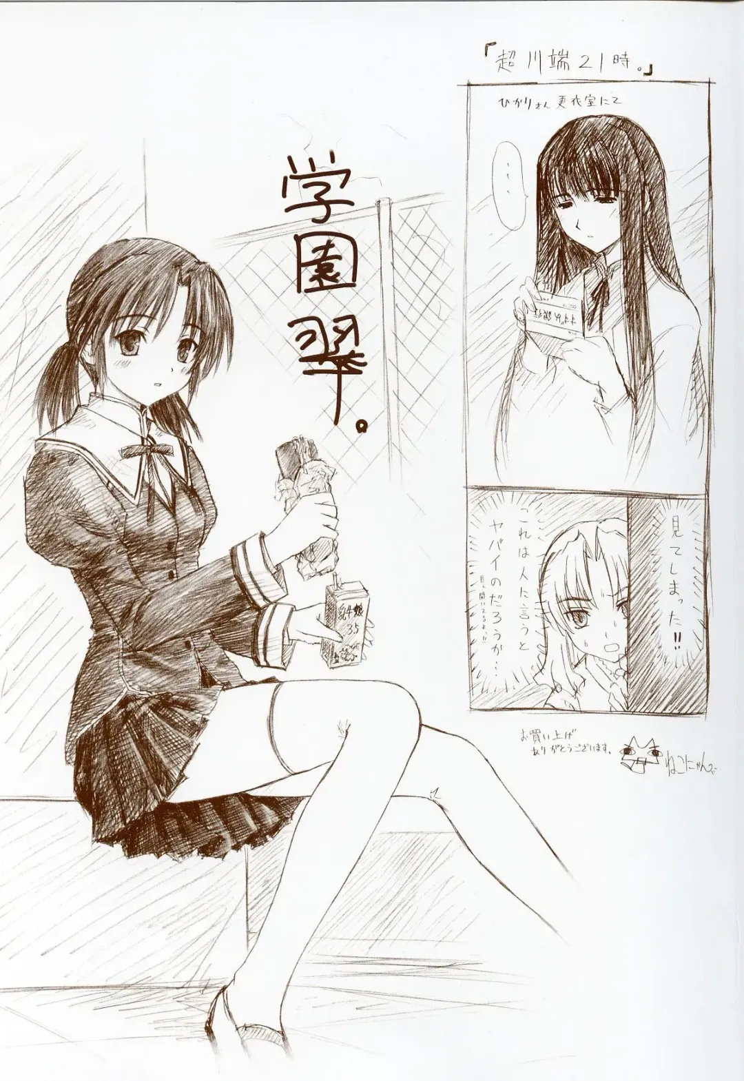 [Nekonyan] Chocolate & Parfait Visual Fanbook Fhentai - Page 213