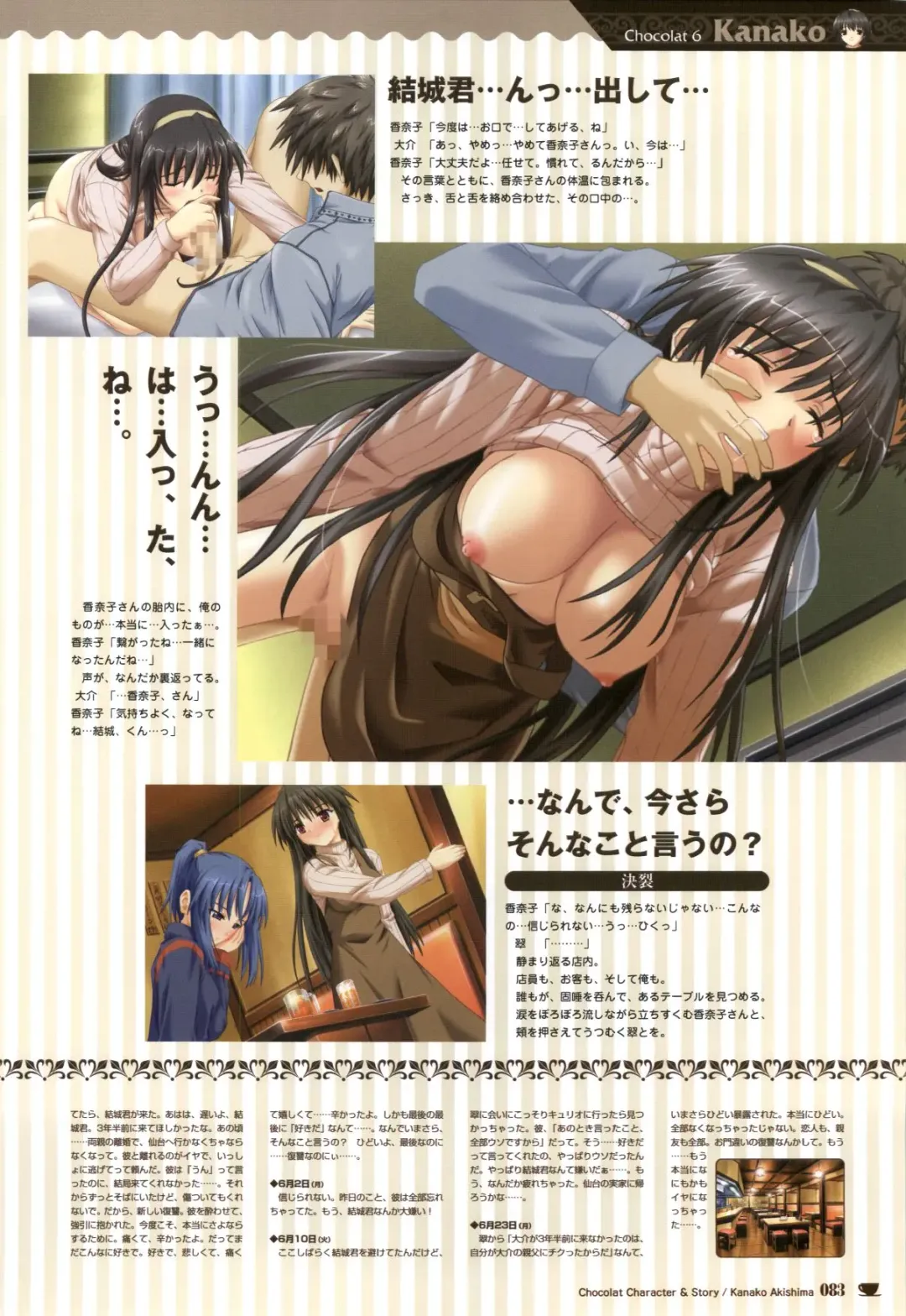 [Nekonyan] Chocolate & Parfait Visual Fanbook Fhentai - Page 83