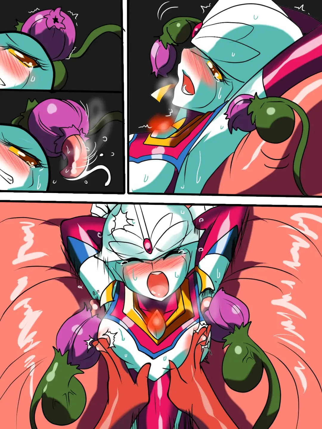 Ultra no Senshi Netisu II (Kouhen) - Kyouteki! Uchuu Shokubutsu Demonoo Fhentai - Page 31