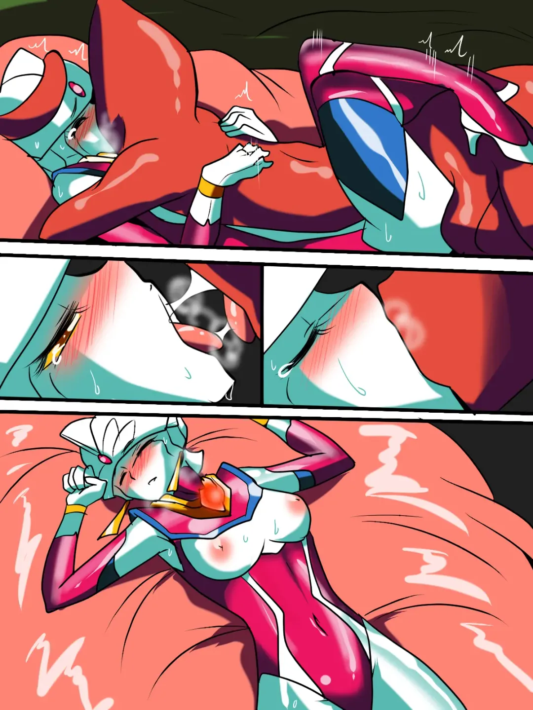 Ultra no Senshi Netisu II (Kouhen) - Kyouteki! Uchuu Shokubutsu Demonoo Fhentai - Page 44