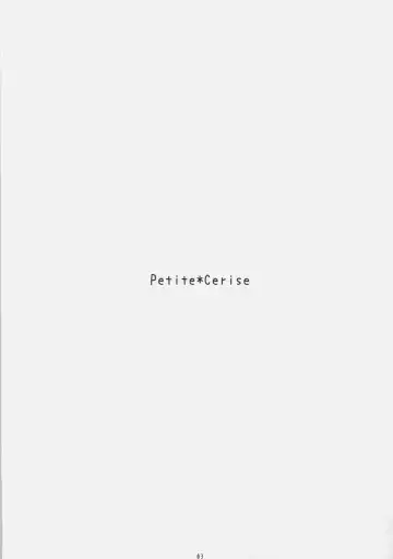 [Chika] Petite*Cerise Fhentai - Page 2