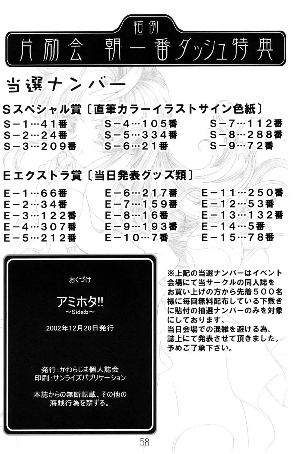 [Kawarajima Koh] Amihota!! Side:b Fhentai - Page 57