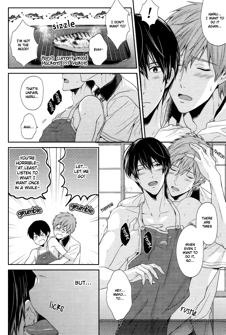 [Karaage Muchio] Haru-chan wa Shitagari Yokubari | Haru-chan is all eager and greedy♥ Fhentai - Page 15