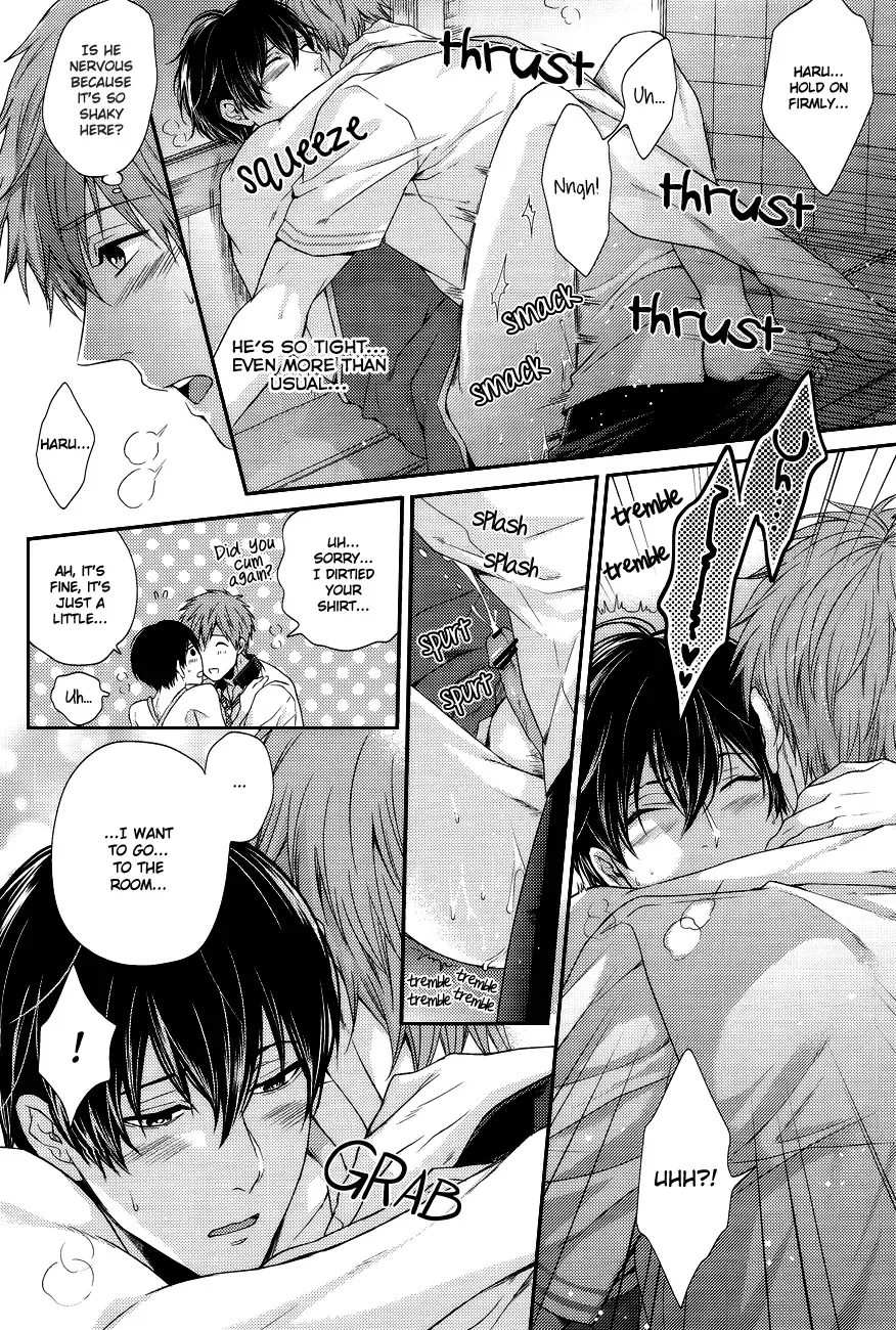 [Karaage Muchio] Haru-chan wa Shitagari Yokubari | Haru-chan is all eager and greedy♥ Fhentai - Page 19