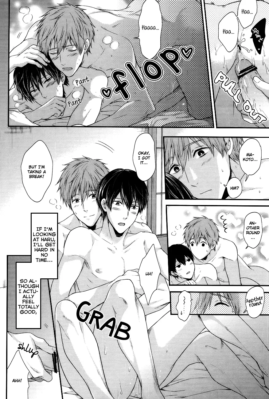 [Karaage Muchio] Haru-chan wa Shitagari Yokubari | Haru-chan is all eager and greedy♥ Fhentai - Page 23