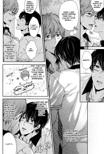 [Karaage Muchio] Haru-chan wa Shitagari Yokubari | Haru-chan is all eager and greedy♥ Fhentai - Page 11