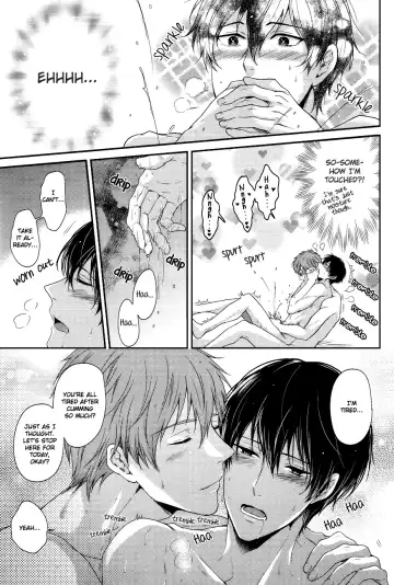 [Karaage Muchio] Haru-chan wa Shitagari Yokubari | Haru-chan is all eager and greedy♥ Fhentai - Page 26