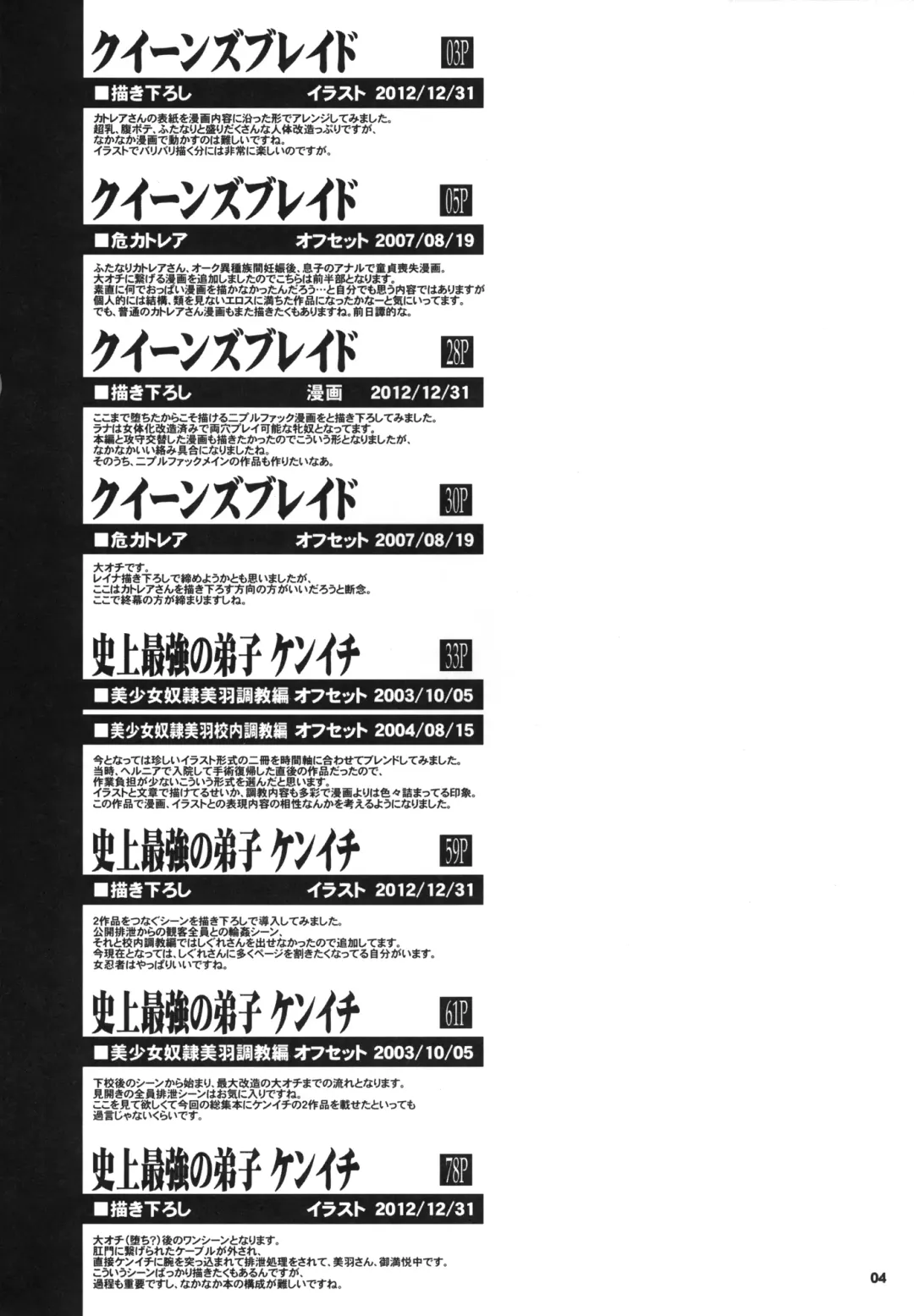 [Kiken Shisou] Kiken Shisou Sakuhinshuu 4 Soushuuhon Fhentai - Page 4