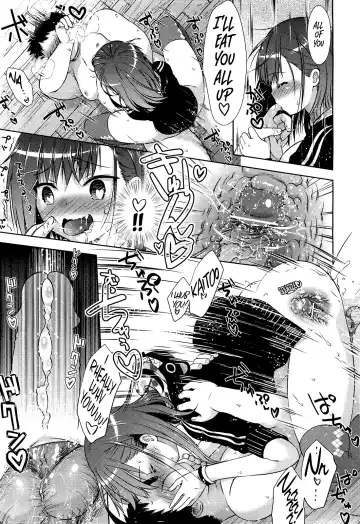[Momoiro Manjiru] Nikushokujoshi | Carnivorous Girlfriend Fhentai - Page 19