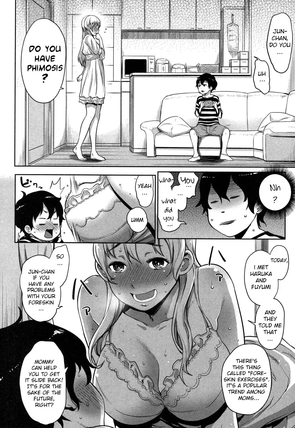 [Agata] Yoi Kono Mukimuki Taisou, Daiichi | Training With Mommy Fhentai - Page 8