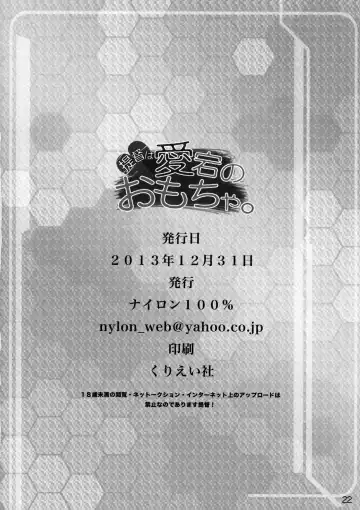 [Nylon] Teitoku wa Atago no Omocha. Fhentai - Page 21